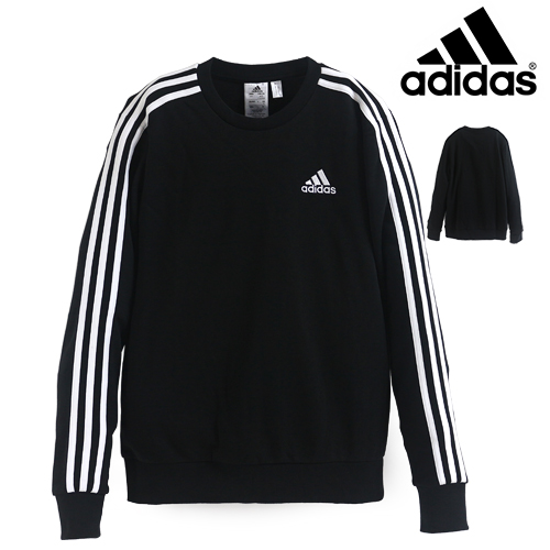 [ 2XL] Ƶٽ  Ｑ Ʈ ׸  GK9078  ȭƮ   Ҹ Ƽ  ڼ ΰ Ƿ [ADIDAS M 3S FT SWT BLACK/WHITE]  ǰ θ  YENAM