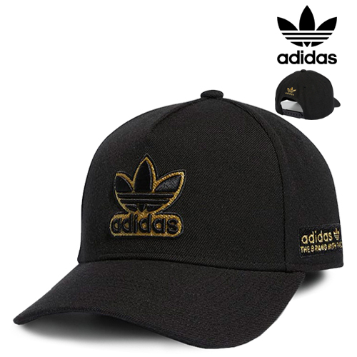 아디다스 오리지널 A 프레임 블랙골드 남여공용 남성 여성 여자 스냅백 야구 모자 [Adidas Originals A-FRAME SNAPBACK HAT] 남자 명품 쇼핑몰 예남 YENAM