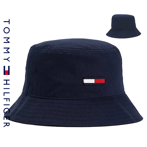 Ÿǰ  ÷ ΰ Ŷ ̺   [TOMMY HILFIGER FLAG EMBROIDERY BUCKET HAT]  ǰ θ  YENAM