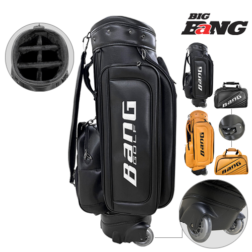   ĳ  ũο  1    Ϲ Ʈ  Ʈ [BANG GOLF WHEEL CADDIE BAG]  ǰ θ  YENAM